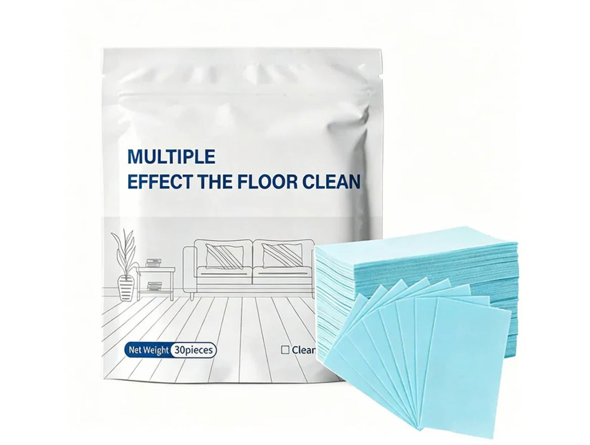 30-Pieces Multi-Effect Floor Cleaning Sheets