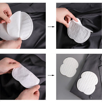 Ultra-Thin Disposable Underarm Sweat Pads