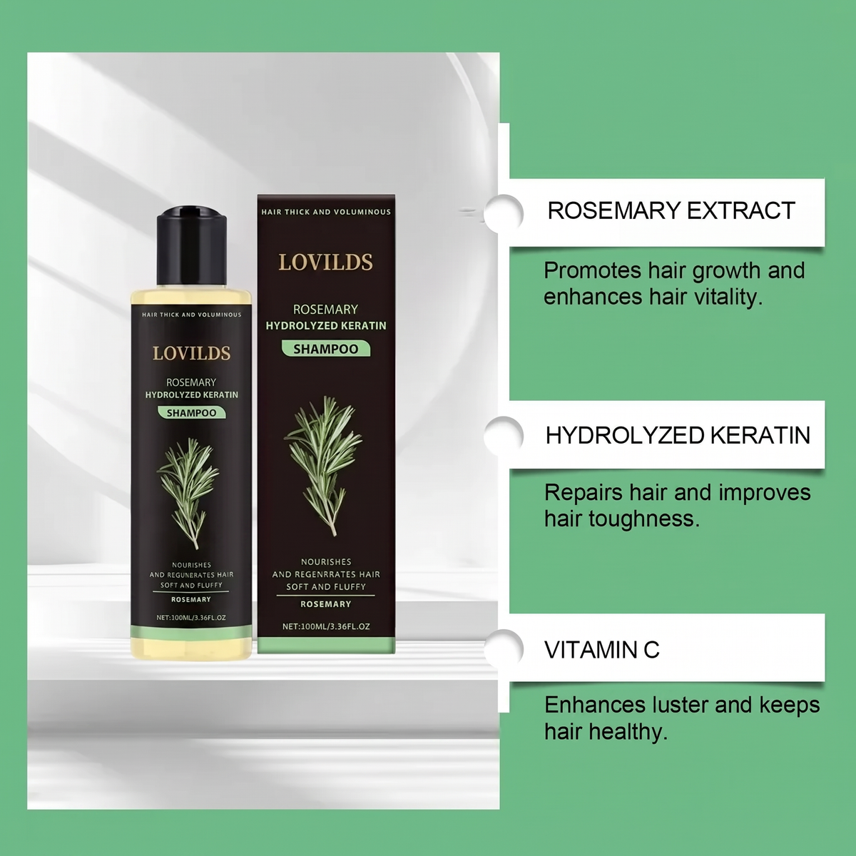 🌟Repair Damaged Hair & Bring Back Healthy-Looking Shine💦
