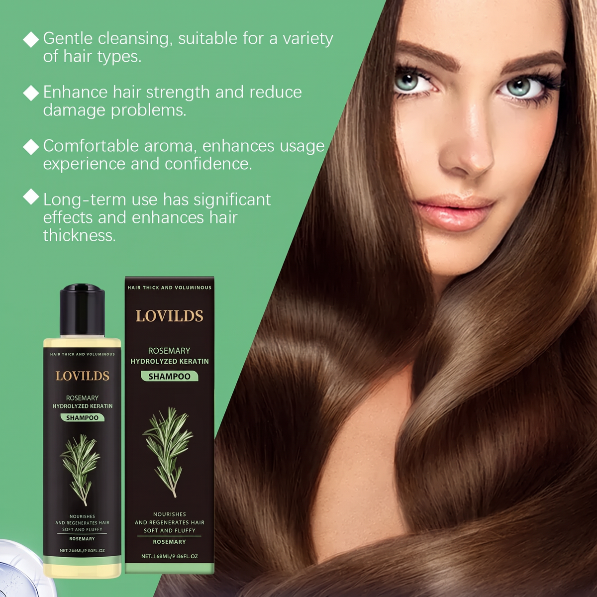 🌟Repair Damaged Hair & Bring Back Healthy-Looking Shine💦